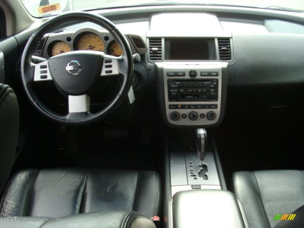 2004 Nissan Murano SL AWD Charcoal Dashboard Photo #37962168