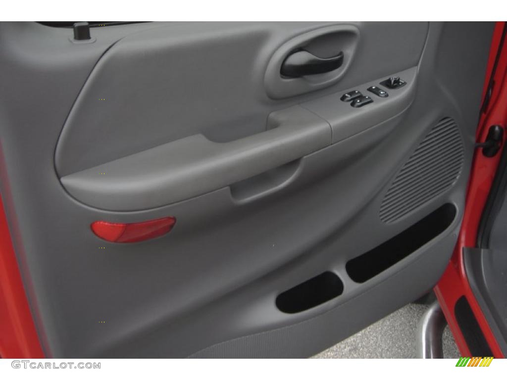 2003 F150 FX4 Regular Cab 4x4 - Bright Red / Medium Graphite Grey photo #13