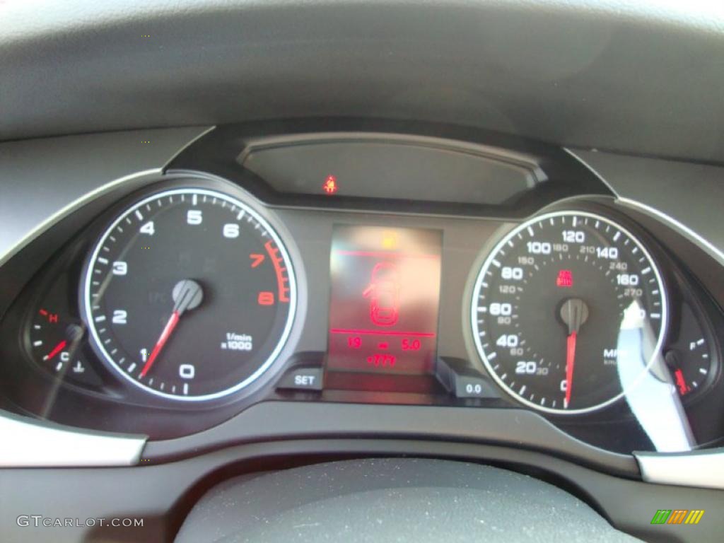 2011 Audi A4 2.0T quattro Sedan Gauges Photo #37963112