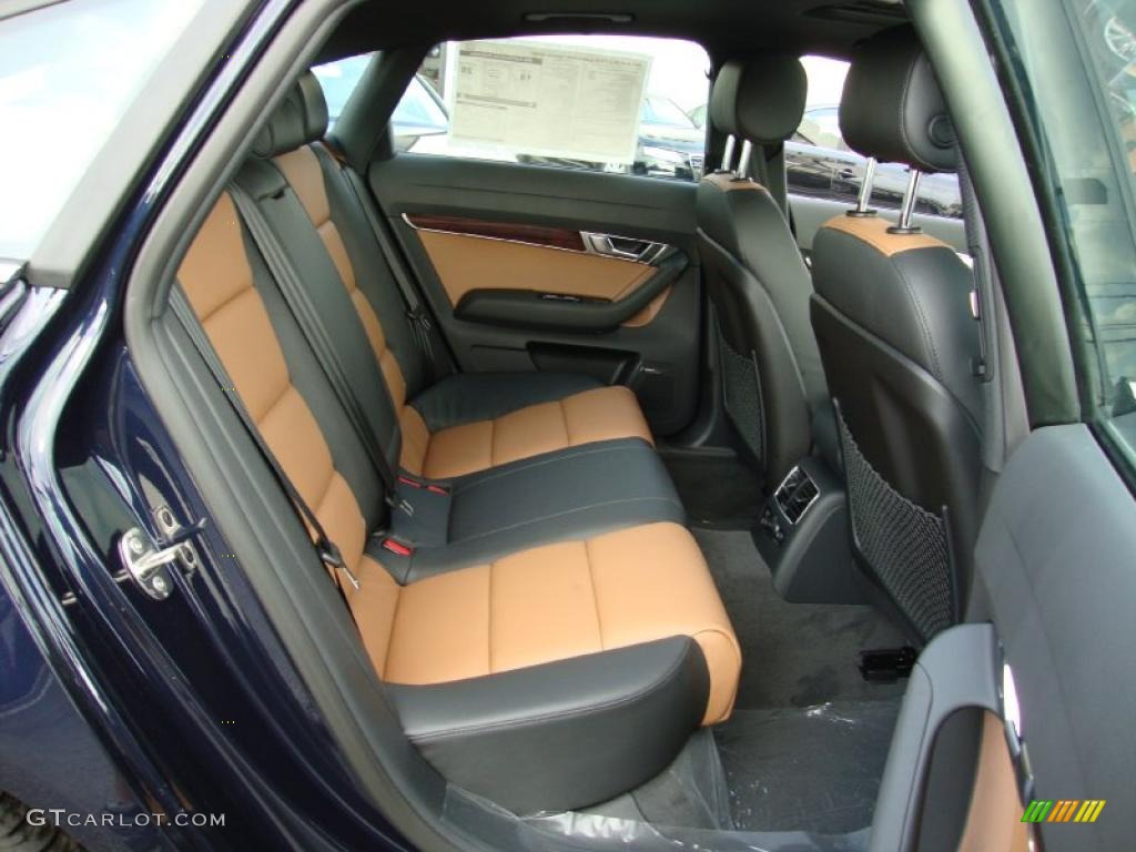Amaretto/Black Interior 2011 Audi A6 3.0T quattro Sedan Photo #37963464