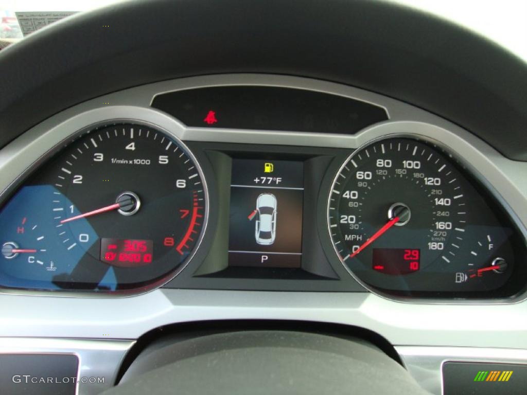 2011 Audi A6 3.0T quattro Sedan Gauges Photo #37964216