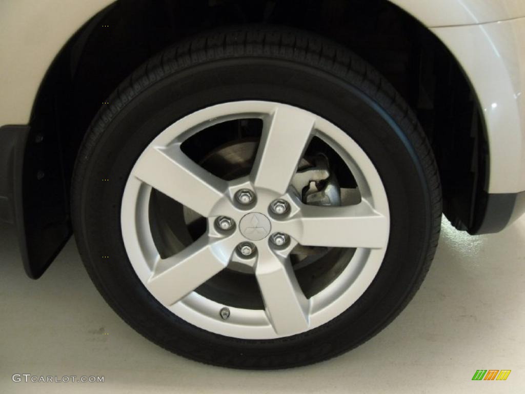 2008 Outlander XLS - Desert Sand Metallic / Beige photo #28