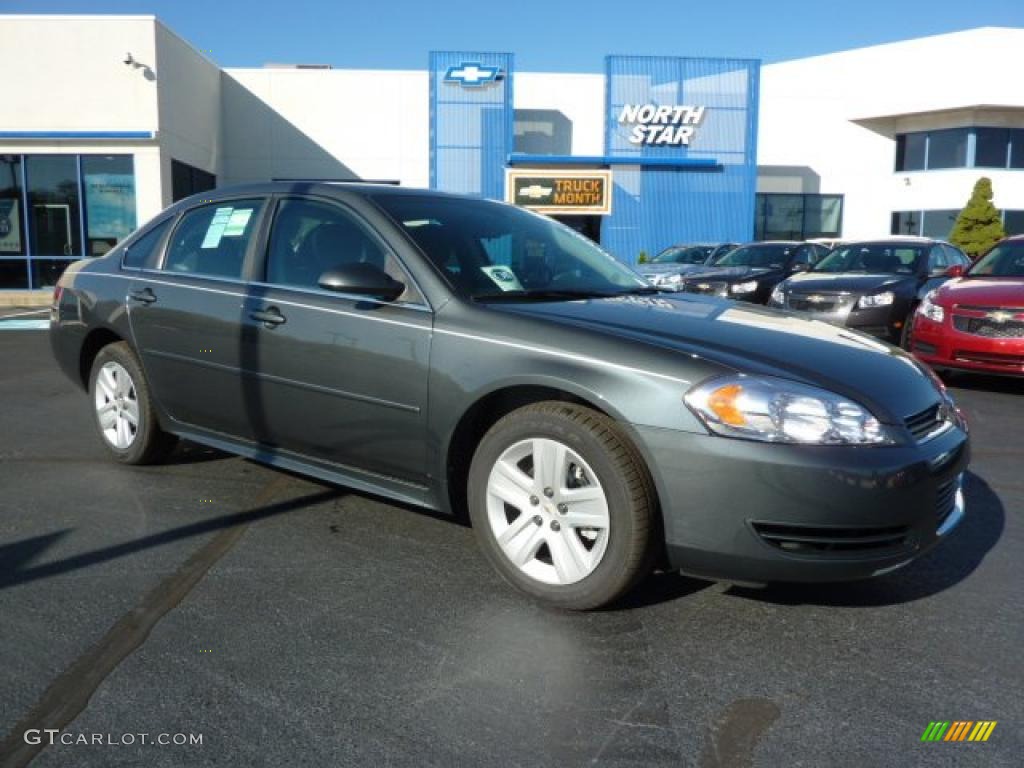 2011 Impala LS - Cyber Gray Metallic / Ebony photo #1