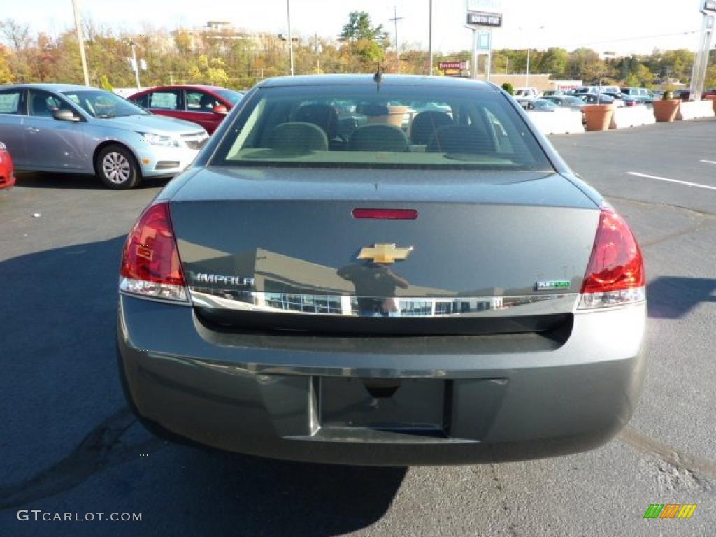 2011 Impala LS - Cyber Gray Metallic / Ebony photo #6