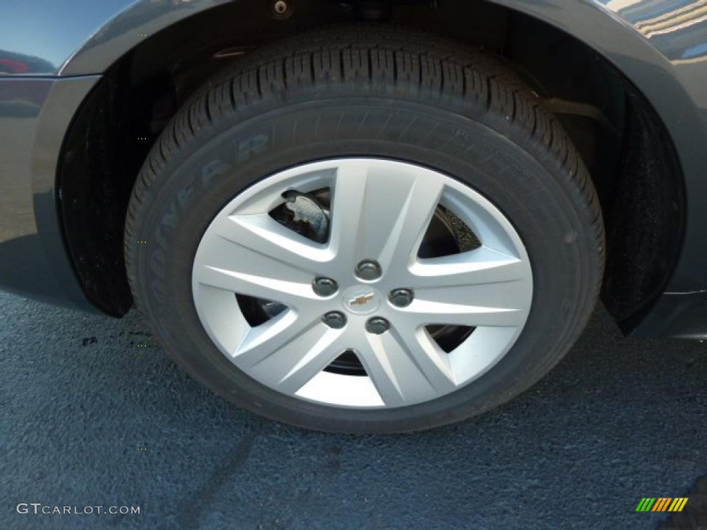 2011 Impala LS - Cyber Gray Metallic / Ebony photo #12
