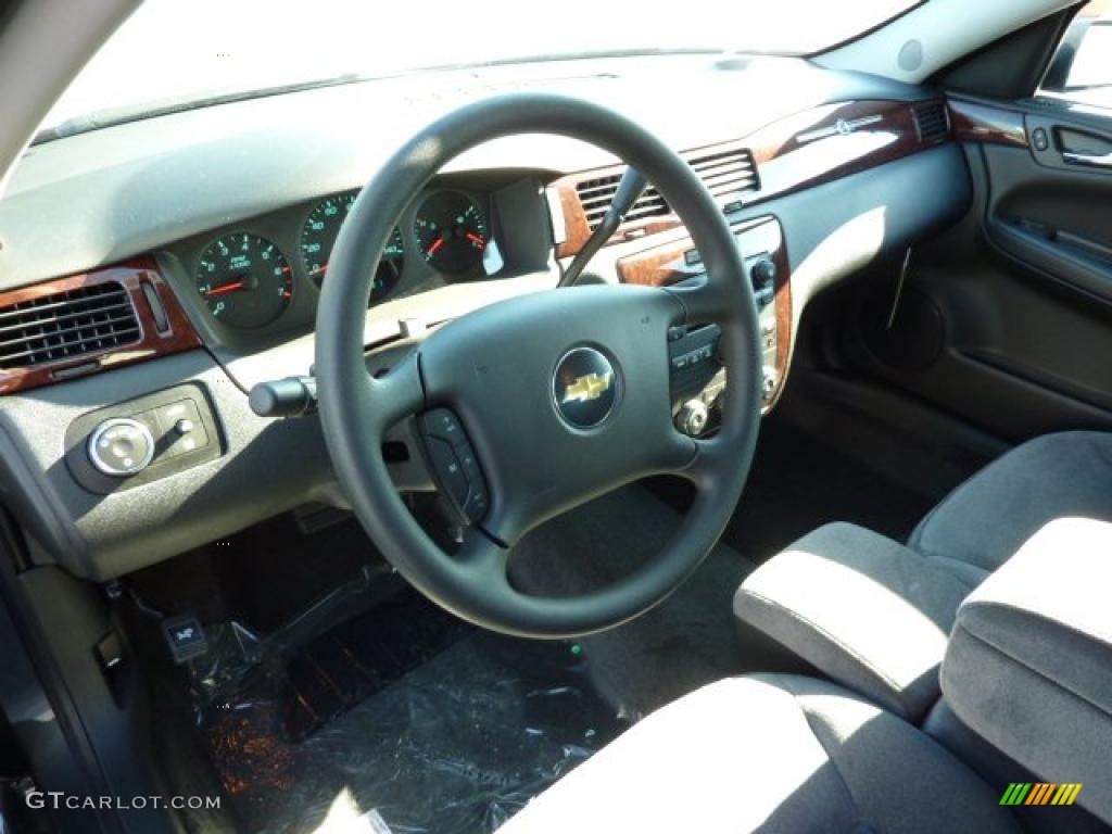 2011 Impala LS - Cyber Gray Metallic / Ebony photo #13