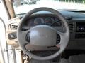 Medium Parchment 2002 Ford F150 Lariat SuperCrew Steering Wheel