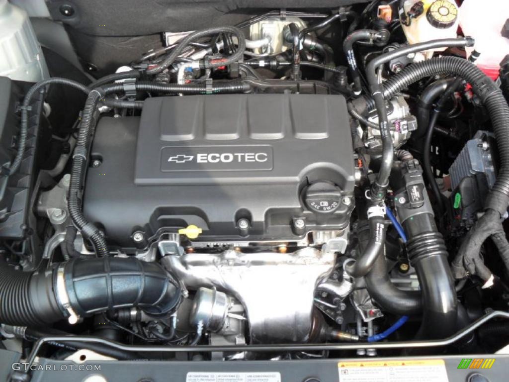 2011 Chevrolet Cruze LT 1.4 Liter Turbocharged DOHC 16-Valve VVT ECOTEC 4 Cylinder Engine Photo #37966680