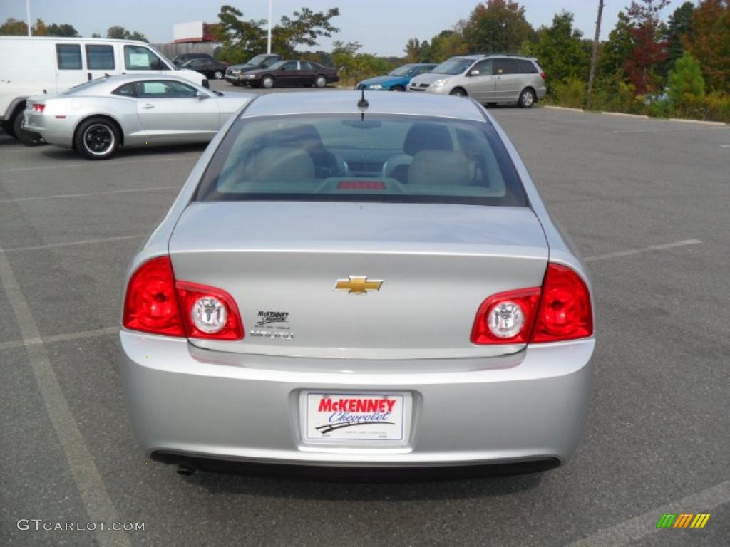2011 Malibu LS - Silver Ice Metallic / Titanium photo #3