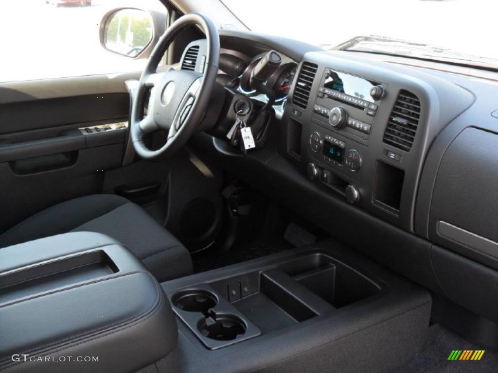 2010 Silverado 1500 LT Crew Cab - Sheer Silver Metallic / Ebony photo #20