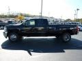 2011 Black Chevrolet Silverado 3500HD LTZ Crew Cab 4x4 Dually  photo #4