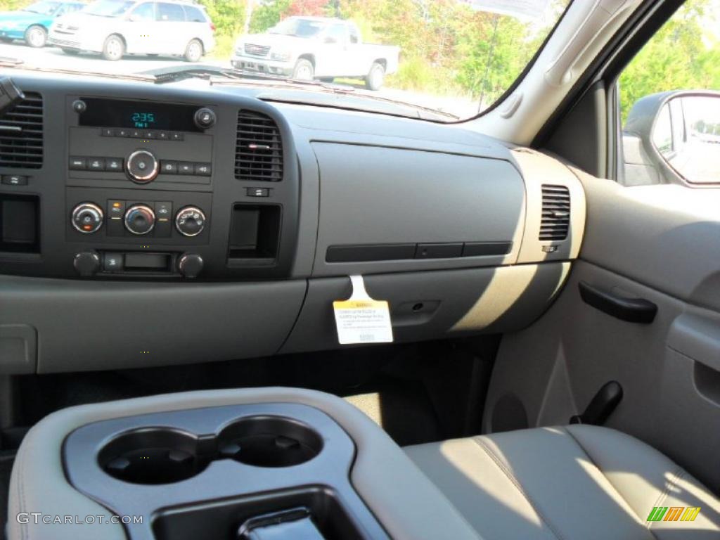 2011 Chevrolet Silverado 2500HD Extended Cab 4x4 Dark Titanium Dashboard Photo #37970344