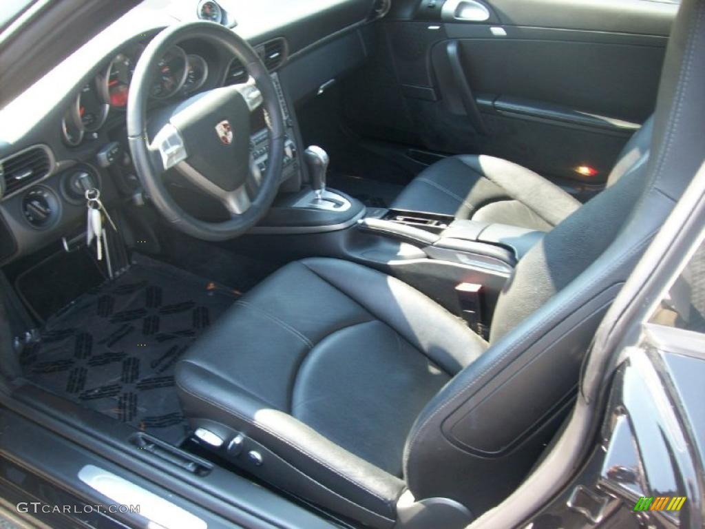 2008 911 Carrera Coupe - Black / Black photo #7