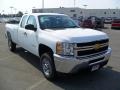 Summit White - Silverado 2500HD Extended Cab 4x4 Photo No. 5