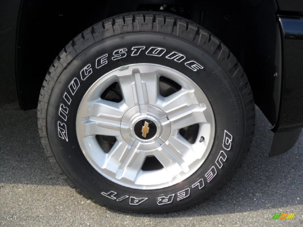 2011 Chevrolet Silverado 1500 LTZ Extended Cab 4x4 Wheel Photo #37972124