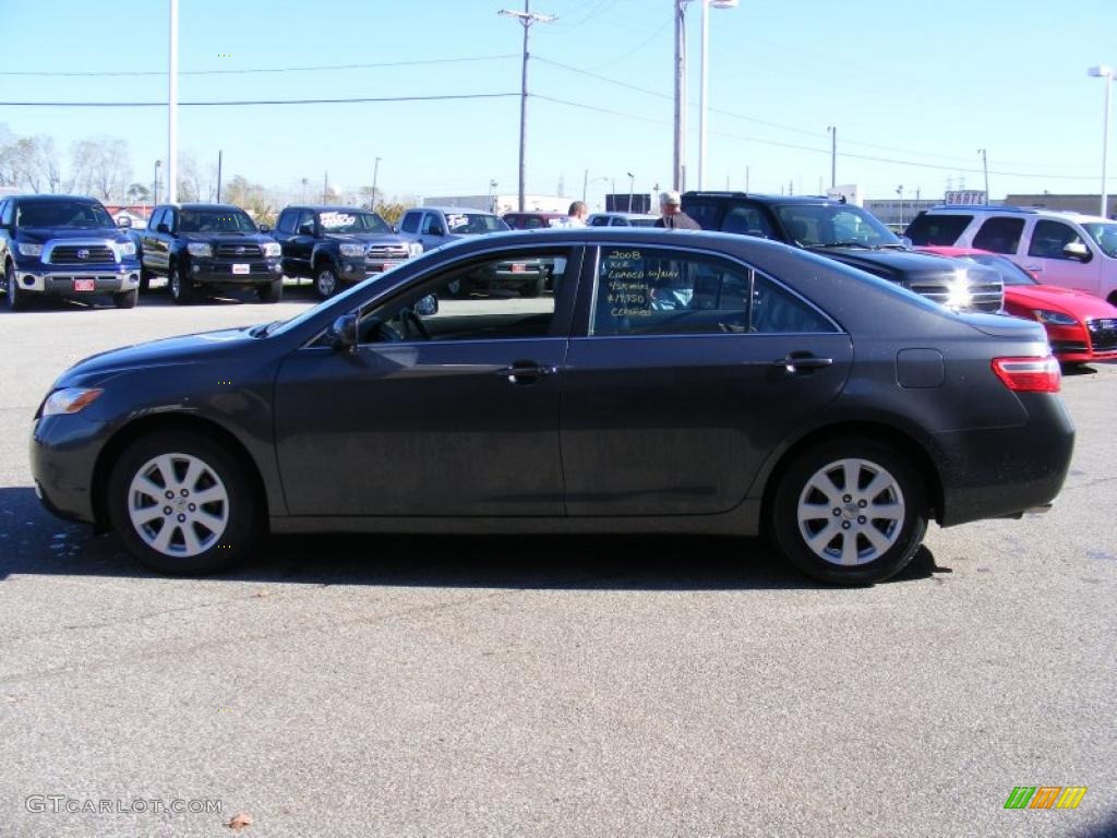 2008 Camry XLE V6 - Magnetic Gray Metallic / Ash photo #6