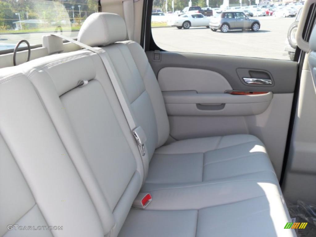 Dark Titanium/Light Titanium Interior 2011 GMC Sierra 1500 SLT Crew Cab 4x4 Photo #37972500