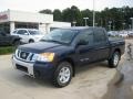 Navy Blue Metallic 2010 Nissan Titan SE Crew Cab