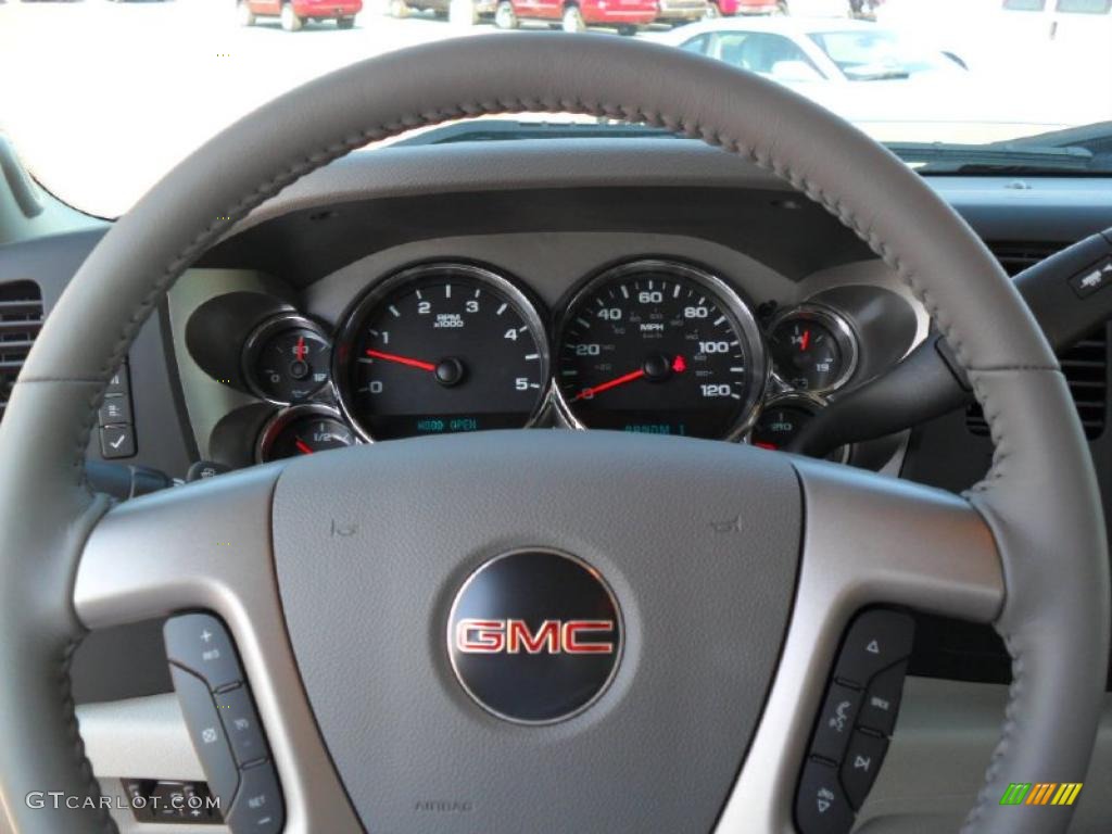2011 GMC Sierra 2500HD SLE Extended Cab 4x4 Gauges Photo #37973624