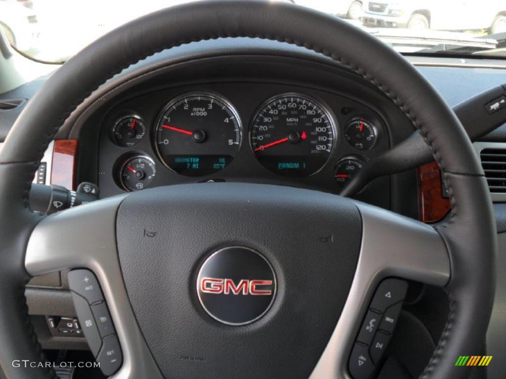 2011 GMC Sierra 3500HD SLT Crew Cab 4x4 Dually Steering Wheel Photos