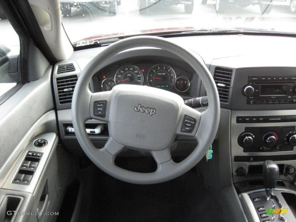 2007 Grand Cherokee Laredo 4x4 - Red Rock Crystal Pearl / Medium Slate Gray photo #7