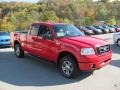 Bright Red - F150 STX SuperCab 4x4 Photo No. 3