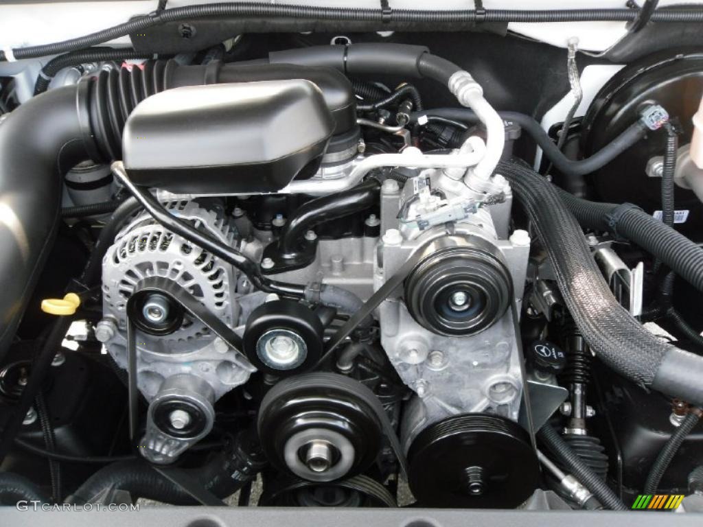 2011 Chevrolet Silverado 1500 Extended Cab 4.3 Liter OHV 12-Valve Vortec V6 Engine Photo #37975376