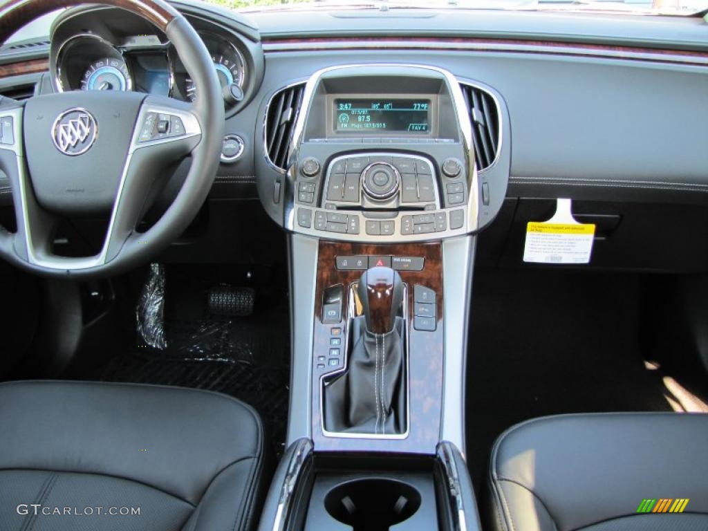 2011 Buick LaCrosse CXL Ebony Dashboard Photo #37975412