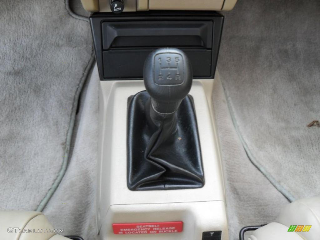 1989 Honda Accord SEi Coupe Transmission Photos