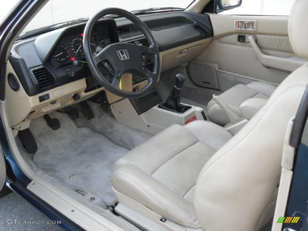 1989 Honda Accord SEi Coupe Interior Color Photos