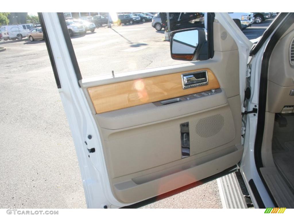 Stone Interior 2008 Lincoln Navigator Luxury 4x4 Photo #37976644