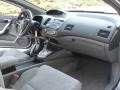 2007 Alabaster Silver Metallic Honda Civic EX Coupe  photo #21