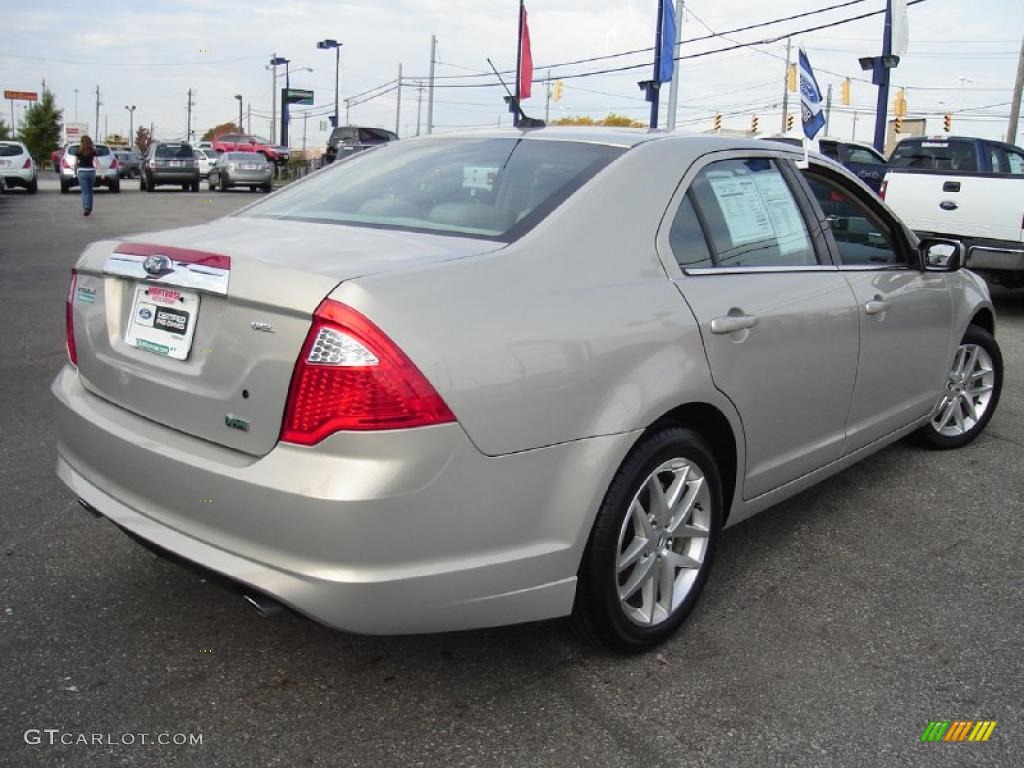 2010 Fusion SEL V6 - Smokestone Metallic / Medium Light Stone photo #5