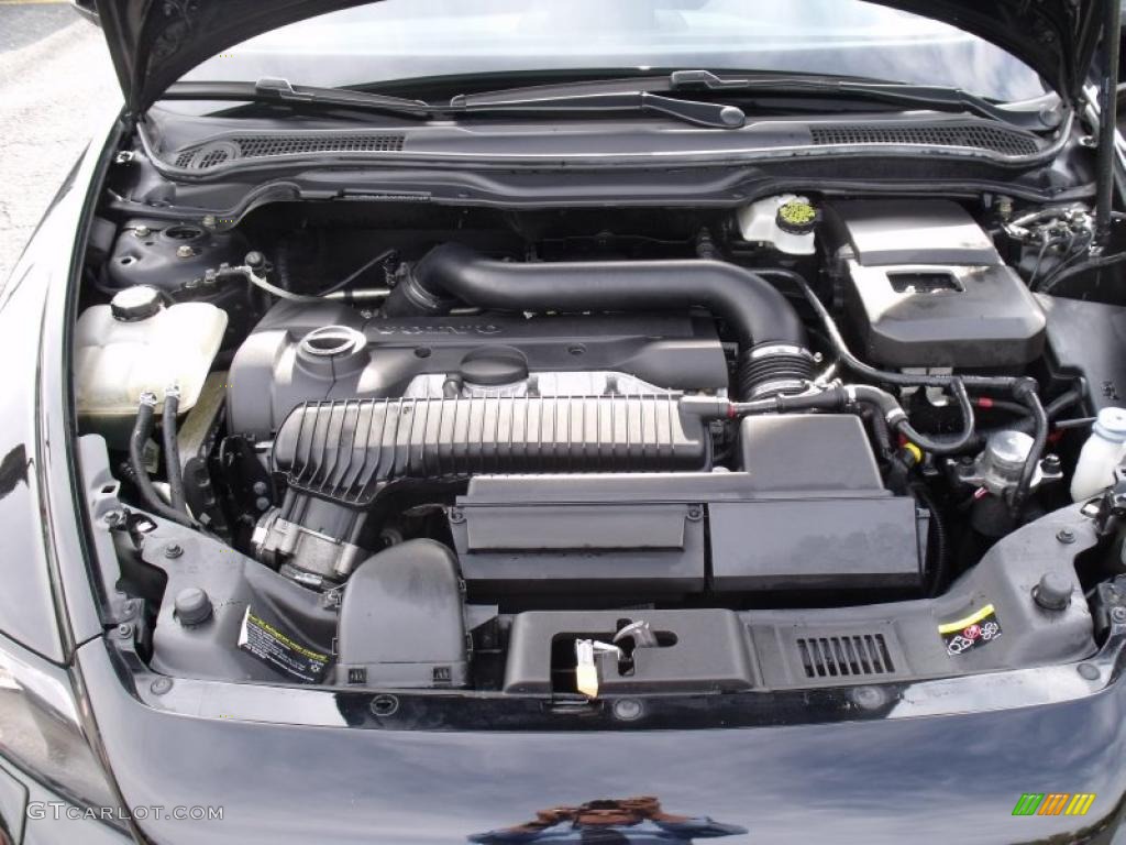2007 Volvo S40 T5 AWD 2.5 Liter Turbocharged DOHC 20 Valve VVT Inline 5 Cylinder Engine Photo #37978516