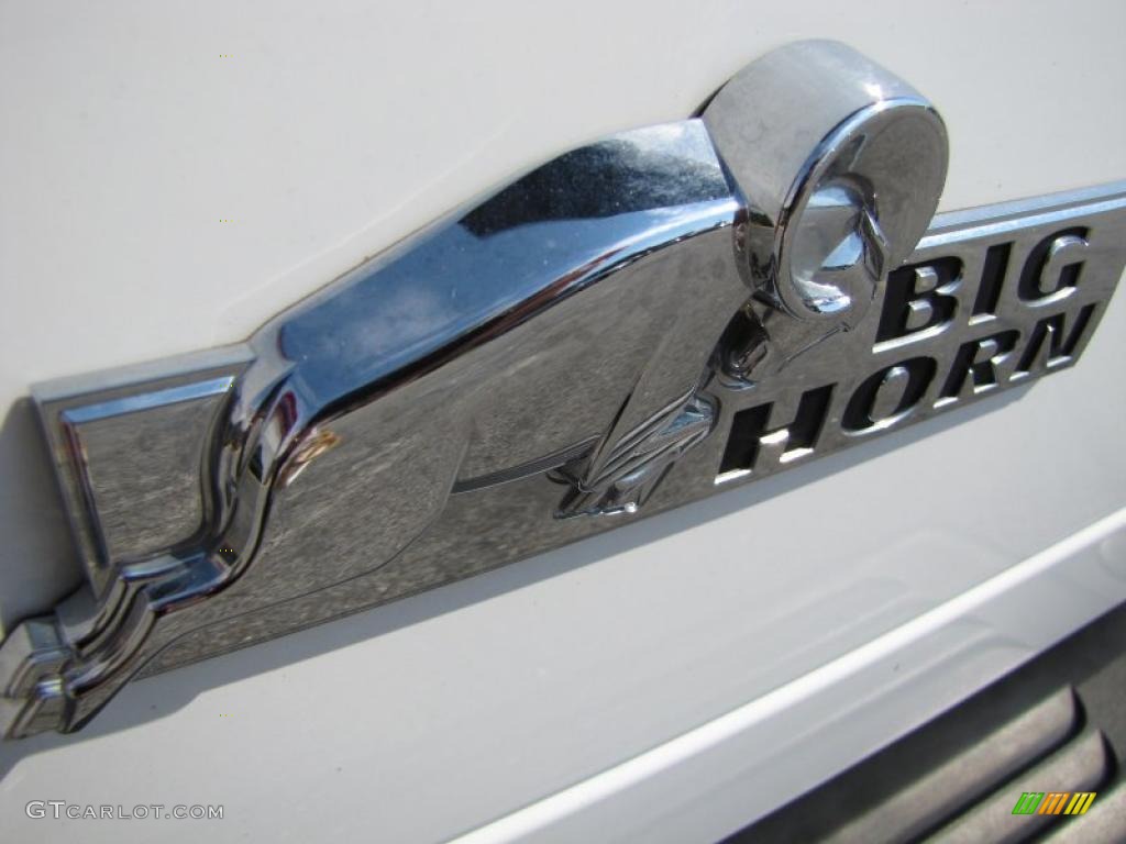 2008 Ram 1500 Big Horn Edition Quad Cab - Bright White / Medium Slate Gray photo #14