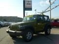 2008 Rescue Green Metallic Jeep Wrangler X 4x4  photo #1