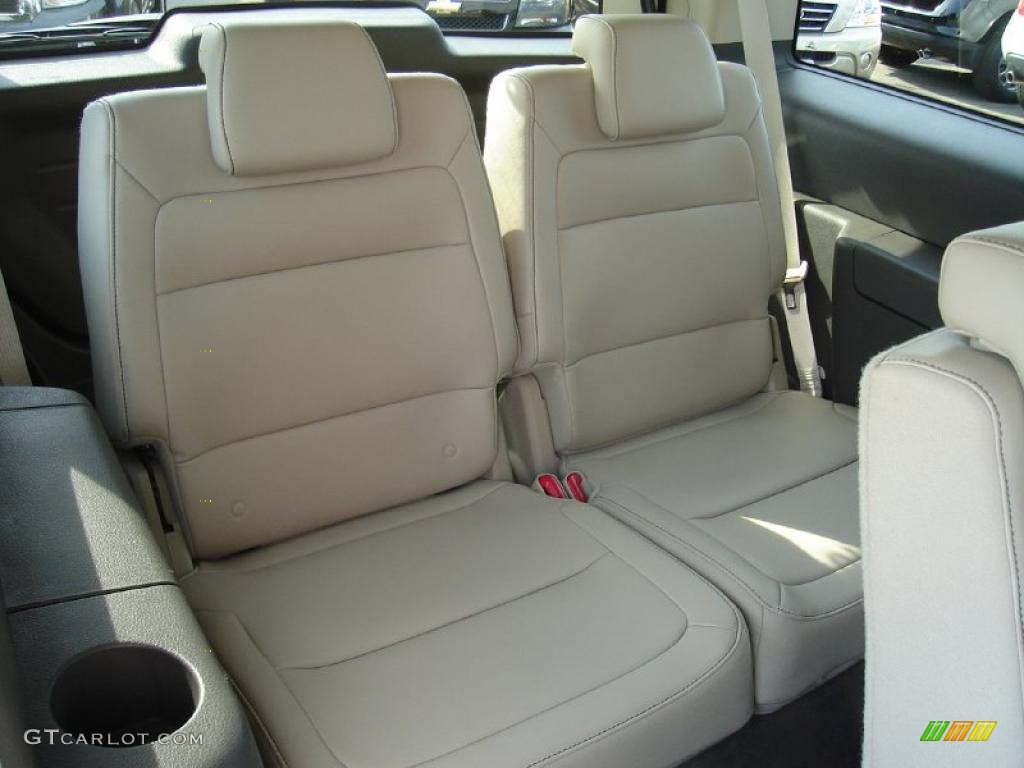 Medium Light Stone Interior 2010 Ford Flex SEL AWD Photo #37979624