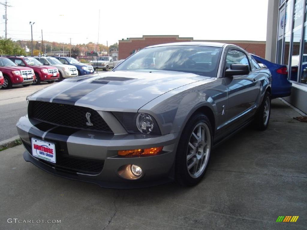 Vapor Silver Metallic Ford Mustang