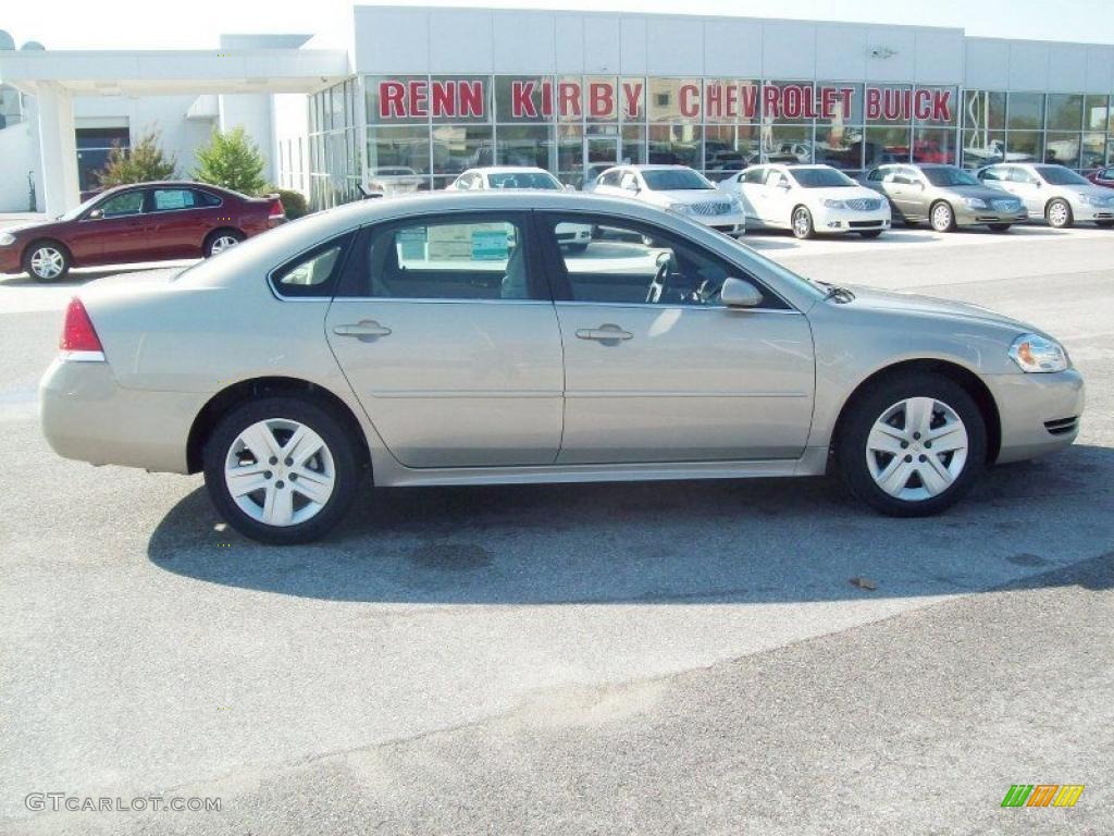 2011 Impala LS - Gold Mist Metallic / Neutral photo #3