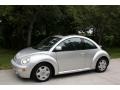 2000 Silver Metallic Volkswagen New Beetle GLX 1.8T Coupe  photo #2