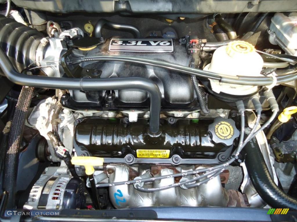 2002 Dodge Caravan Sport 3.3 Liter OHV 12-Valve V6 Engine Photo #37982156