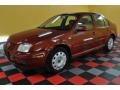 1999 Canyon Red Metallic Volkswagen Jetta GL Sedan  photo #2