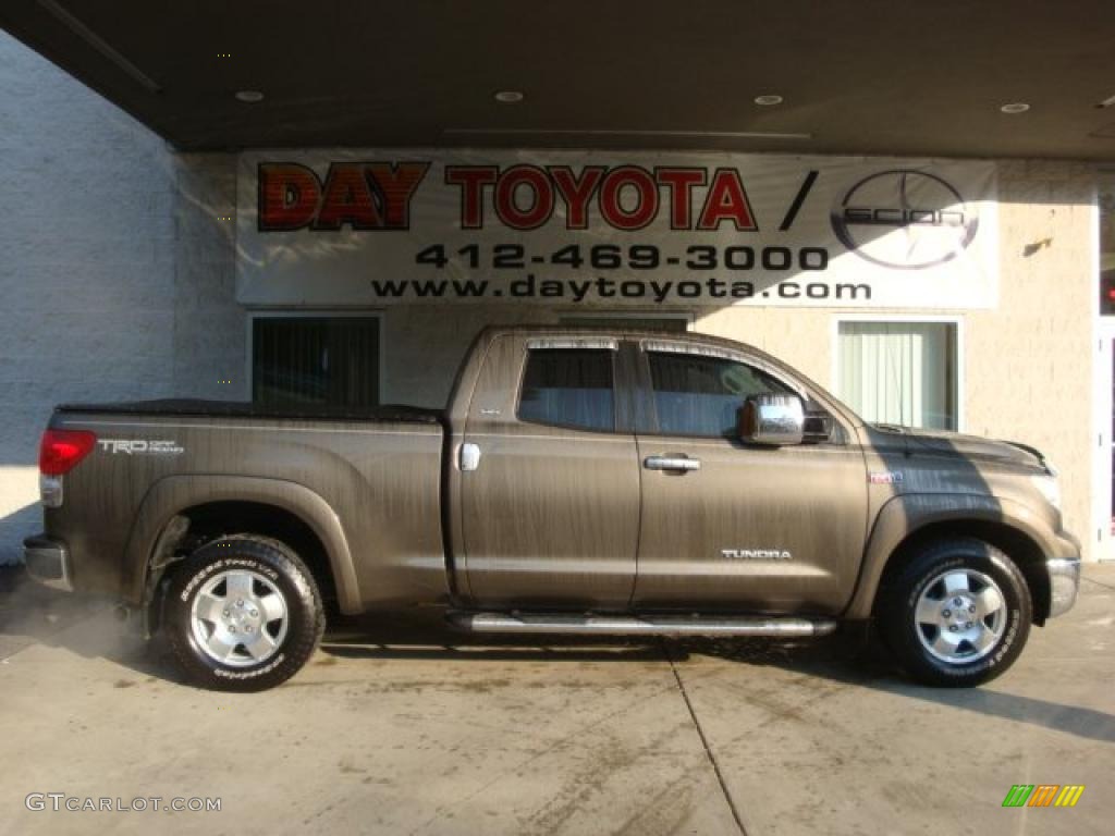 2007 Tundra SR5 TRD Double Cab - Pyrite Mica / Graphite Gray photo #1