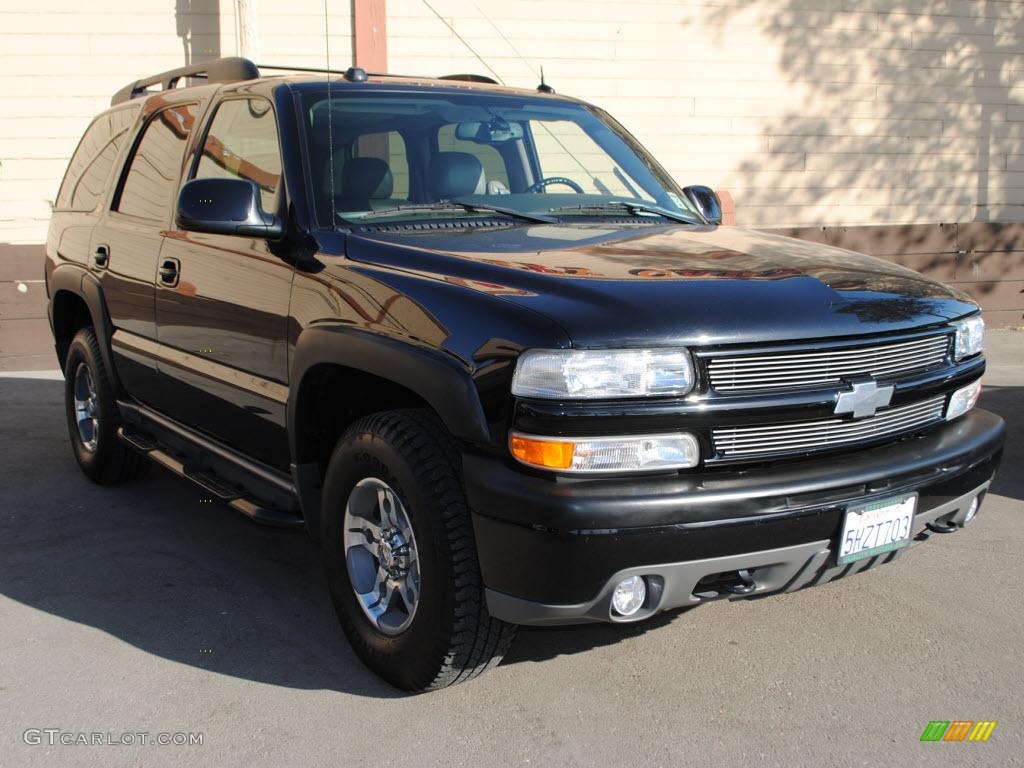 2004 Tahoe Z71 4x4 - Black / Gray/Dark Charcoal photo #1