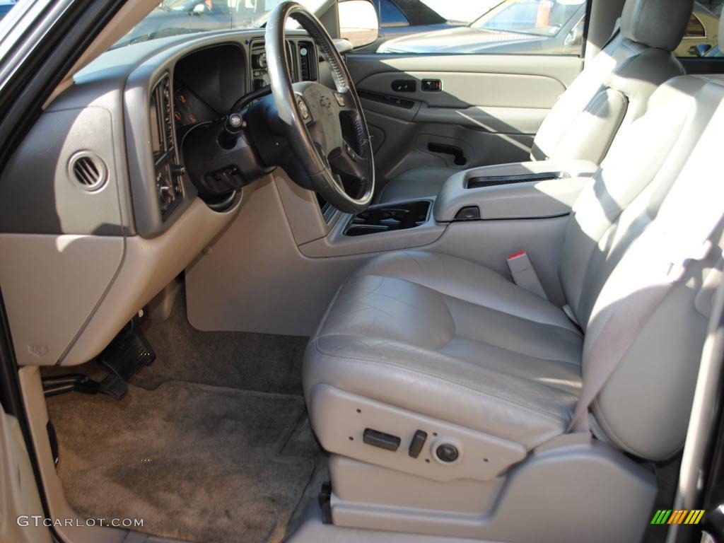 Gray/Dark Charcoal Interior 2004 Chevrolet Tahoe Z71 4x4 Photo #37983208