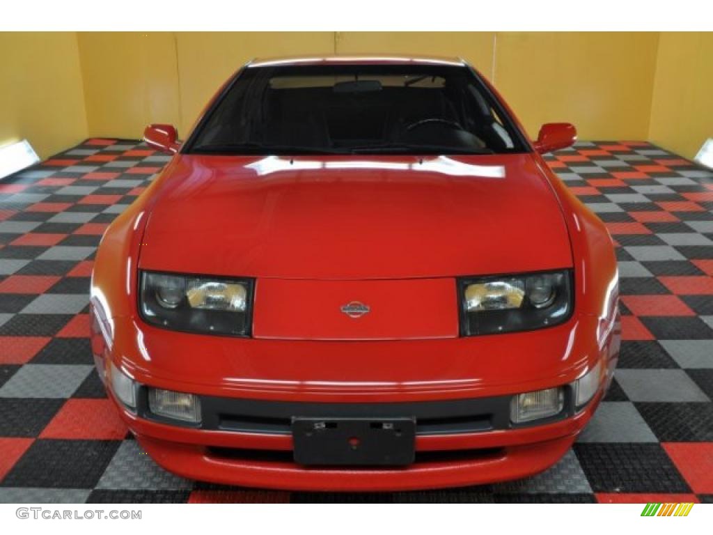 1992 300ZX Coupe - Scarlet Red / Black photo #2