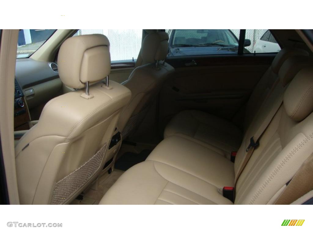 Macadamia Interior 2008 Mercedes-Benz ML 350 4Matic Photo #37985040