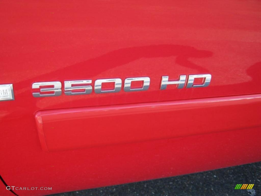 2008 Chevrolet Silverado 3500HD LT Crew Cab 4x4 Dually Marks and Logos Photo #37985148