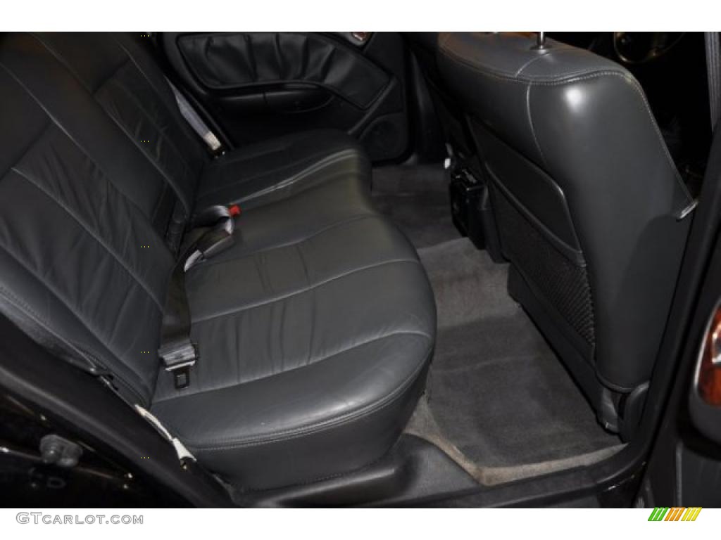 1998 Legacy Outback Limited Wagon - Black Granite Pearl / Black photo #16