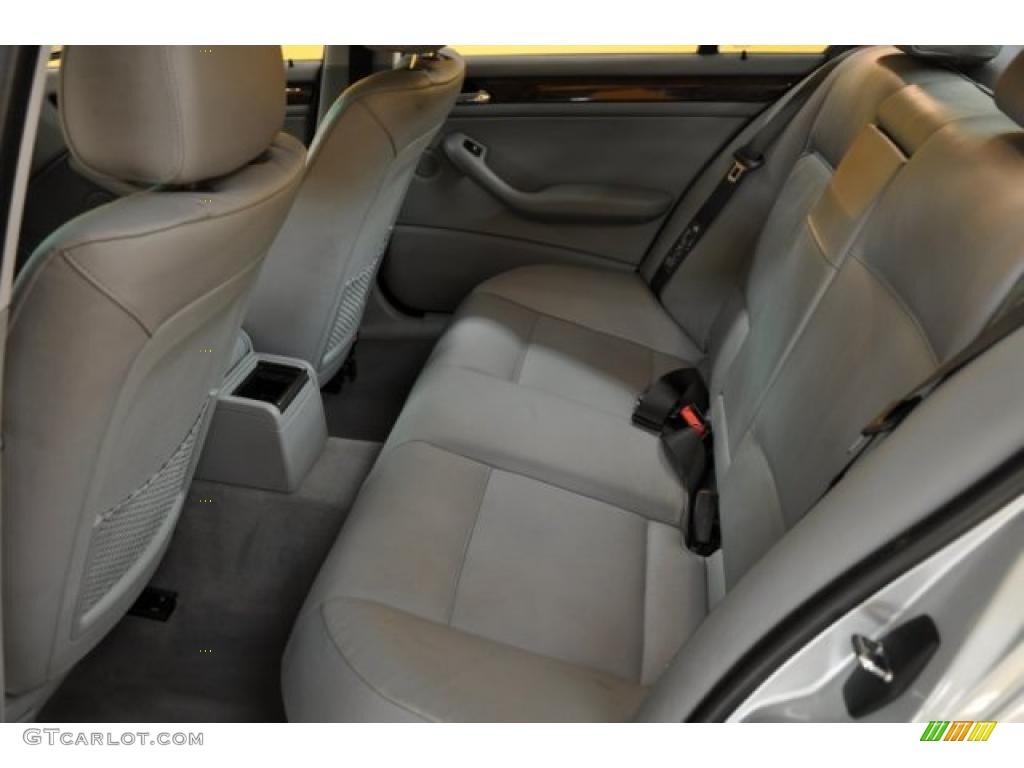 2002 3 Series 325xi Sedan - Titanium Silver Metallic / Grey photo #12